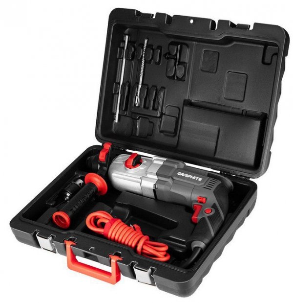 MŁOTOWIERTARKA SDS+ 900W WALIZKA (1 SZT)