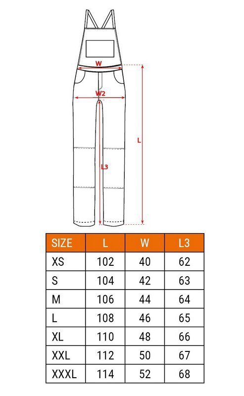 OGRODNICZKI ROBOCZE NAVY ROZMIAR L (1 SZT)
