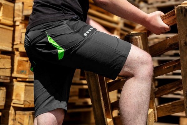 KRÓTKIE SPODENKI PREMIUM, 4 WAY STRETCH CZARNE ROZMIAR M (1 SZT)