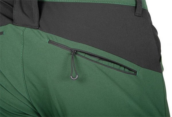 SPODNIE ROBOCZE OUTDOOR ZIELONO-SZARE ROZMIAR M (1 SZT)