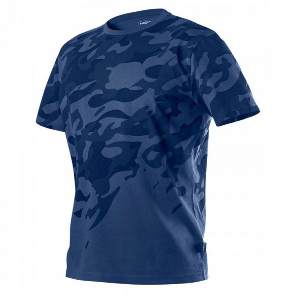 T-SHIRT ROBOCZY CAMO NAVY, ROZMIAR M (1 SZT)