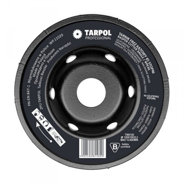 TARNIK FREZ KĄTOWY T-89 45 STOPNI 120MM (1 SZT)