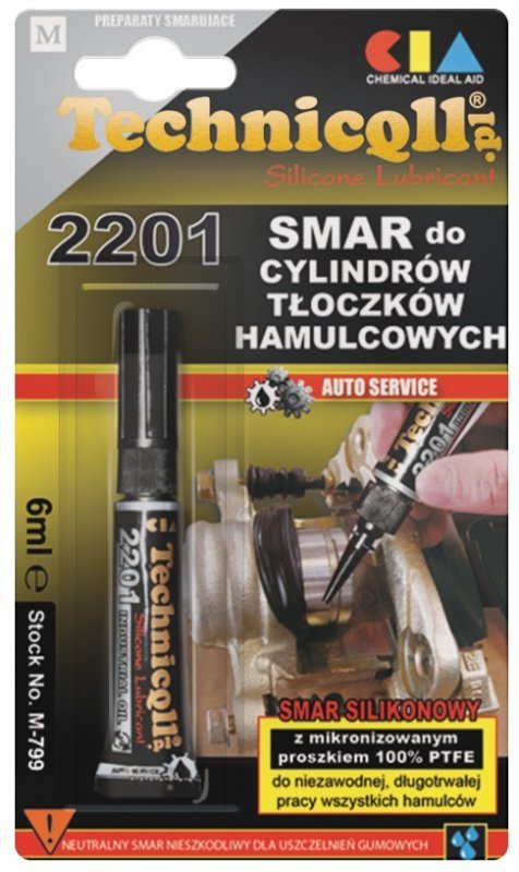 SMAR DO TŁOCZKÓW HAMULCOWYCH 6ML (1 SZT)