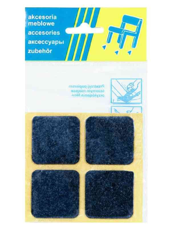 PODKŁADKA FILCOWA BLISTER BIAŁA 40*40MM - 4SZT (1 SZT)