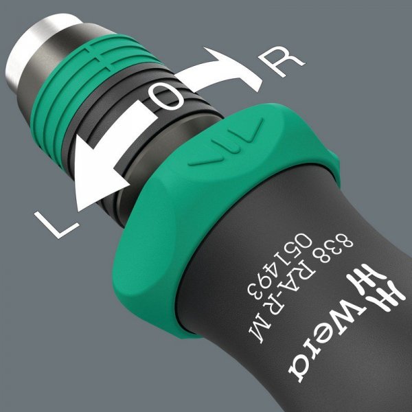 WKRĘTAK KRAFTFORM KOMPAKT Z GRZECHOTKĄ 838 RA-R M SET 1,15CZ (1 SZT)