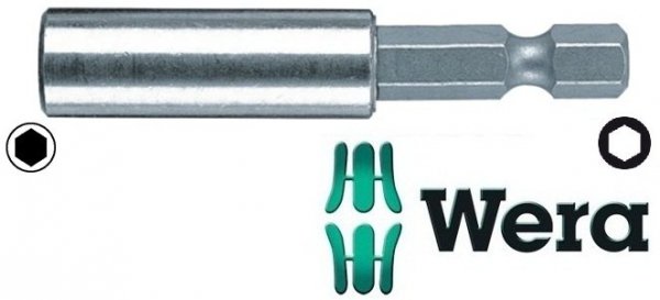 UCHWYT MAGNETYCZNY ZE STALI NIERDZEWNEJ DO BITÓW 1/4&#039;&#039; 50MM (1 SZT)