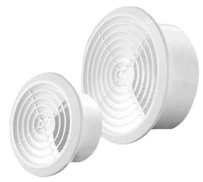 KRATKA SUFITOWA Z SIATKĄ KOS 100MM (1 SZT)