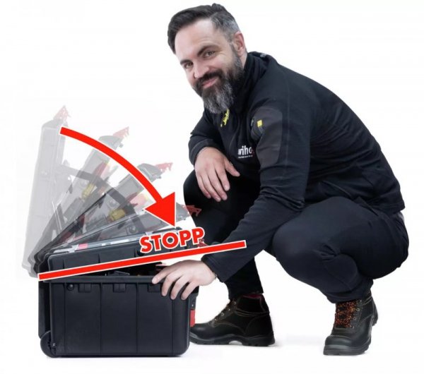 WALIZKA NARZĘDZIOWA DLA ELEKTRYKÓW XL 2 TROLLEY  60CZ. (1 KPL)