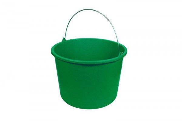 WIADRO PLASTIKOWE ZIELONE 20 LITRÓW (1 SZT)