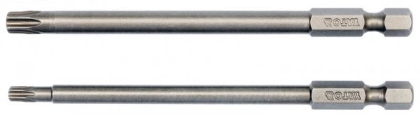 BIT, GROT DŁUGI TORX SECUR 2 SZT.T20*100MM T30*100MM (1 KPL)