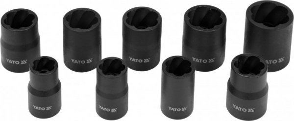 ZESTAW WYKRĘTAKÓW 3/8 10 SZTUK (1 KPL)