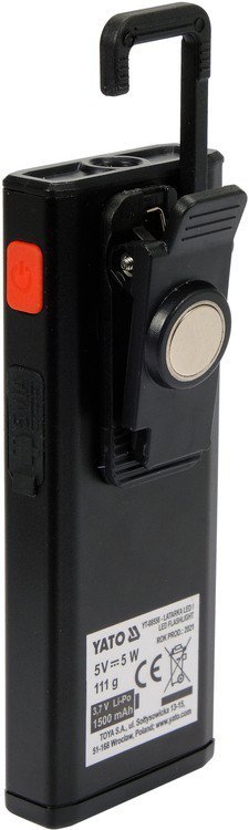 LATARKA ROBOCZA 500LM, LI-PO 3,7V 1500MAH (1 SZT)