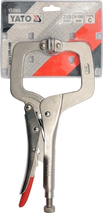 SZCZYPCE ZACISKOWE SPAWALNICZE C 280MM (1 SZT)