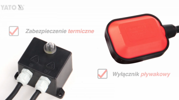 POMPA DO ŚCIEKÓW 750W Z ROZDRABNIACZEM (1 SZT)