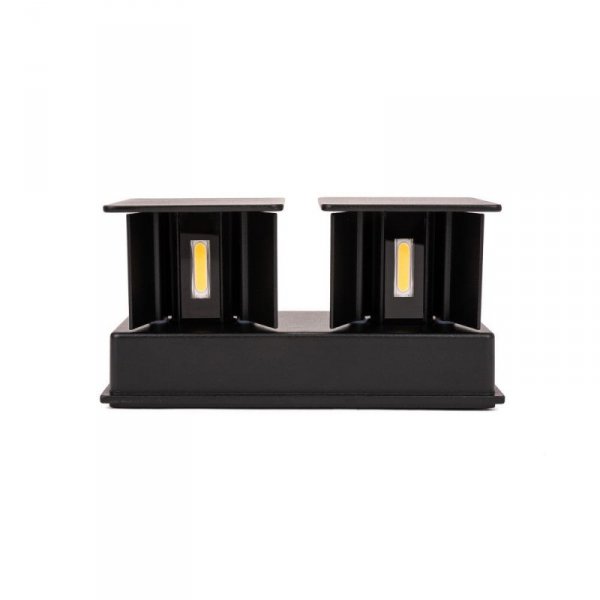 Oprawa Ścienna V-TAC 24W LED Góra Dół IP65 Czarna VT-8125-B-N 4000K 2720lm
