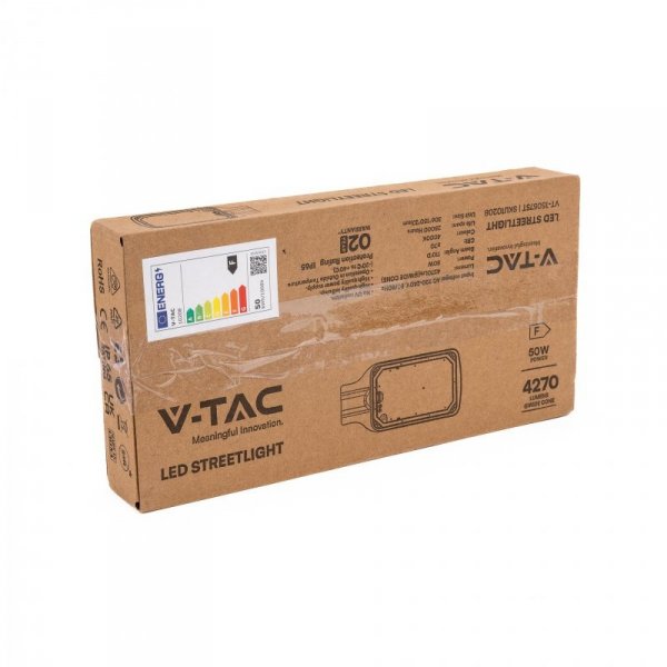 Oprawa Uliczna LED V-TAC 50W 110st IP65 VT-15057ST 4000K 4270lm