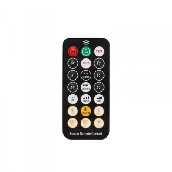 Plafon V-TAC 18W LED SAMSUNG CHIP Kwadrat 30x30cm Natynkowy Pilot Czujnik Ruchu IP44 Czarny VT-8618S 4000K 1830lm 5 Lat Gwarancj