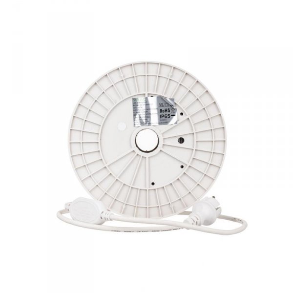 Taśma LED 230V V-TAC RĘKAW IP65 120LED/m 10,5W/m Rolka 50mb VT-2835 121-50M 4000K 1000lm