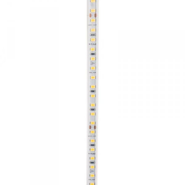 Taśma LED 230V V-TAC RĘKAW IP65 120LED/m 10,5W/m Rolka 50mb VT-2835 121-50M 4000K 1000lm