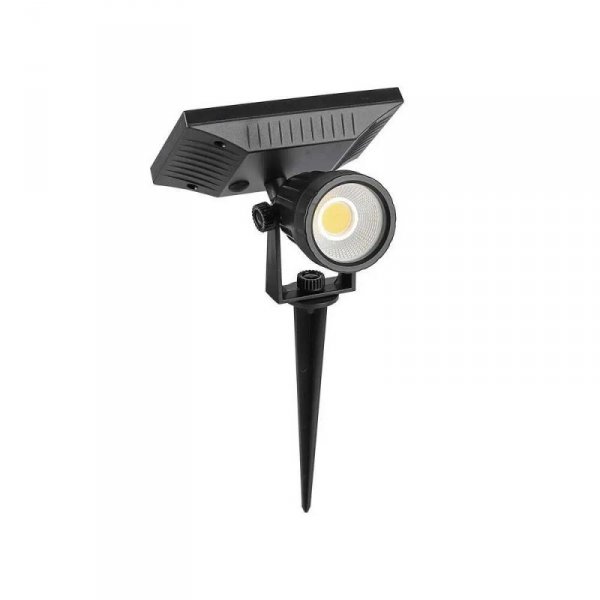 Oprawa Gruntowa Ogrodowa Wbijana LED V-TAC Solarna 2W IP65 VT-952 3000K 40lm 3 Lata Gwarancji