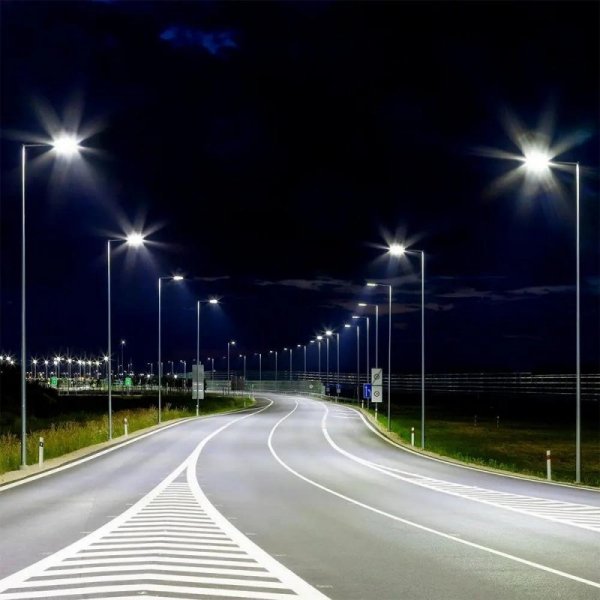 Oprawa Uliczna LED V-TAC SAMSUNG CHIP 100W Soczewki 110st 135Lm/W VT-104ST 4000K 13500lm 5 Lat Gwarancji