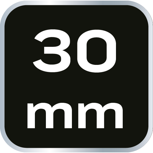 Nasadka sześciokątna 1/2&quot;, 30 mm, Superlock