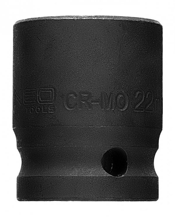 Nasadka udarowa 1/2&quot;, 22 x 38mm, Cr-Mo