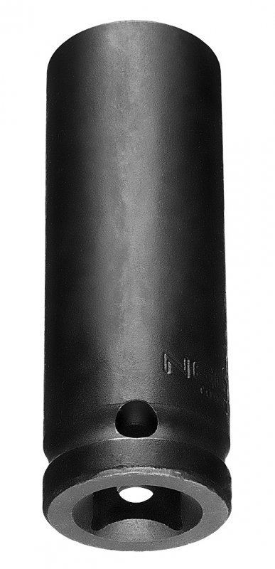 Nasadka udarowa 1/2&quot; długa, 19 x 78mm , Cr-Mo