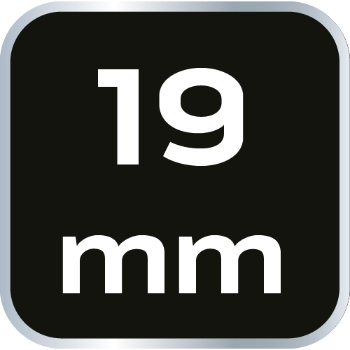 Nasadka sześciokątna 3/8&quot;, 19 mm