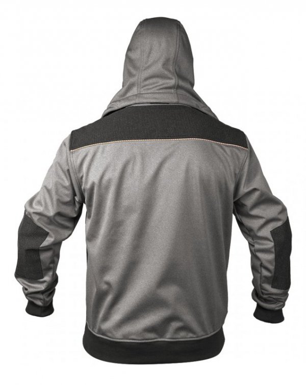 Kurtka robocza softshell z kapturem odpinanym, rozmiar L