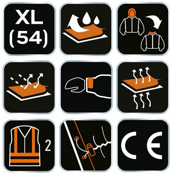 Kurtka robocza ostrzegawcza softshell z kapturem, żółta, rozmiar XL