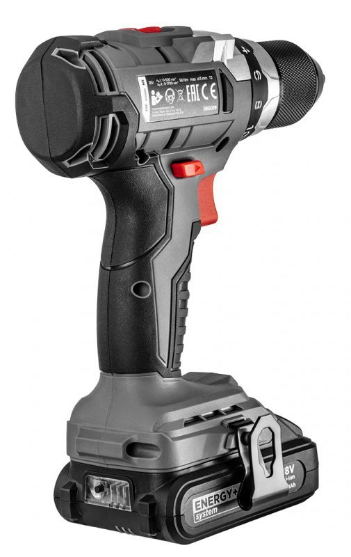 Wiertarko-wkrętarka akumulatorowa bezszczotkowa Energy+ 18V, Li-Ion, 13 mm, bez akumulatora