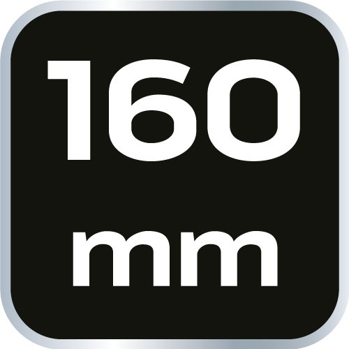 Szczypce wydłużone proste 160 mm, 1000V