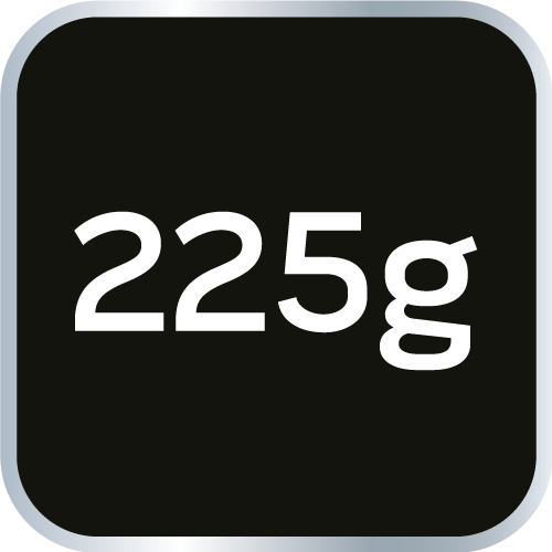 Młotek blacharski, rękojeść orzech, 225g