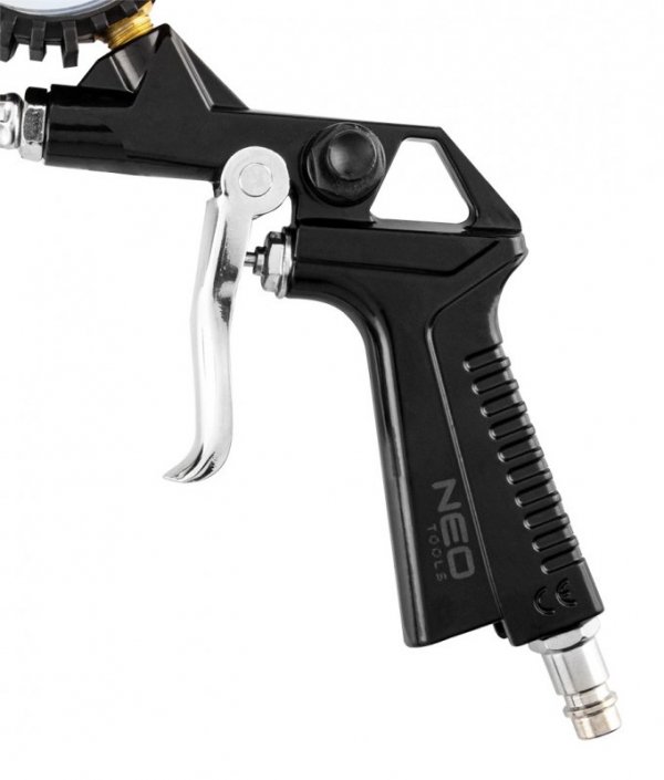 Pistolet do pompowania z manometrem o 63 mm