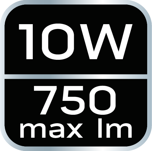 Naświetlacz bateryjny COB 750 lm