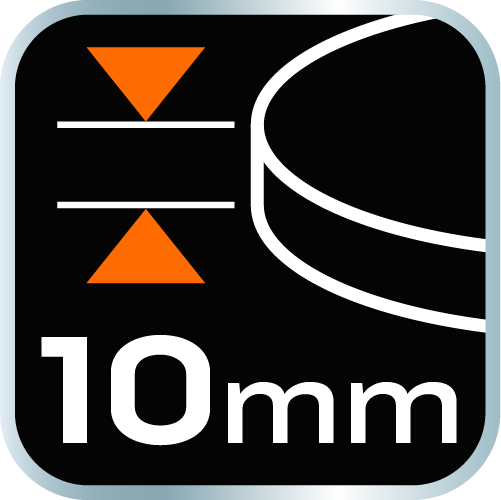Filc polerski 125 x 10 mm, M14
