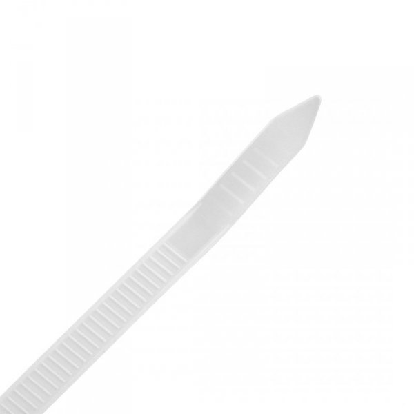 Opaski zaciskowe 4.8 x 370 mm, 75 szt., białe