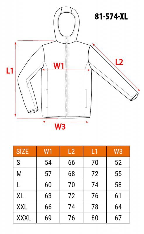 Kurtka robocza Warm, rozmiar XL
