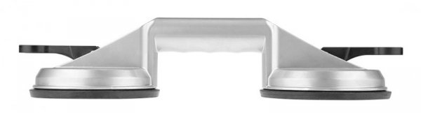 Przyssawka do szyb aluminiowa, podwójna, 100 kg