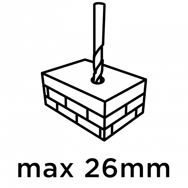 Młotowiertarka SDS+ 800W, walizka