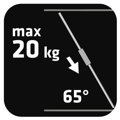 Podpora teleskopowa 115-290 cm