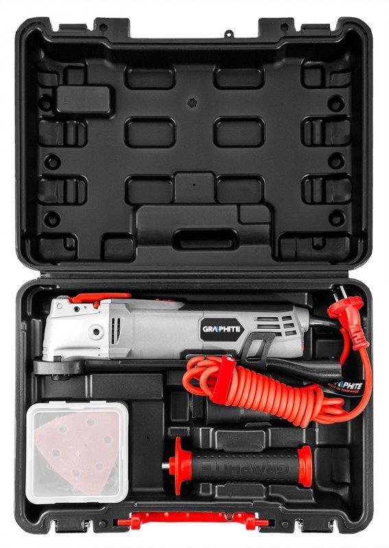 Urządzenie wielofunkcyjne 500W, ilość oscylacji 8000-16000 min⁻¹, walizka