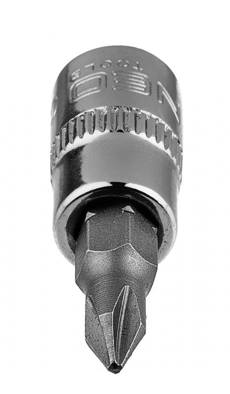 Końcówka wkrętakowa PH1 na nasadce 1/4&quot;, krótka, 37 mm