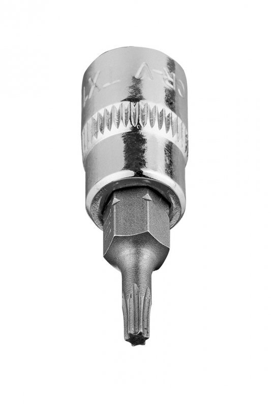 Końcówka TORX TX10 na nasadce 1/4&quot;, krótka, 37 mm