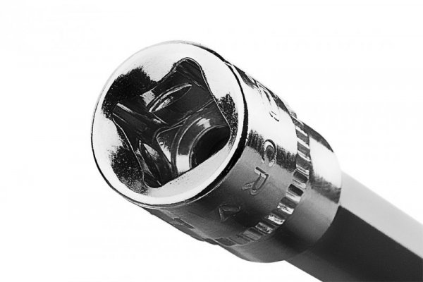 Końcówka sześciokątna H7 na nasadce 1/4&quot;, długa, 87 mm