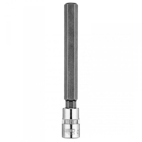 Końcówka sześciokątna H8 na nasadce 1/4&quot;, długa, 87 mm
