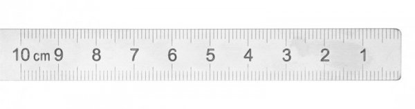 Kątomierz z linijką 100 mm, stal nierdzewna