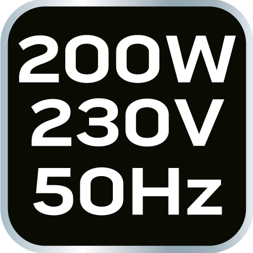 Lutownica transformatorowa 200 W, w walizce