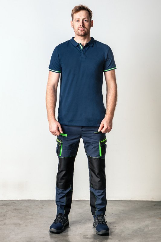 Koszulka polo Motosynteza, 100% bawełna pique, rozmiar XXXL